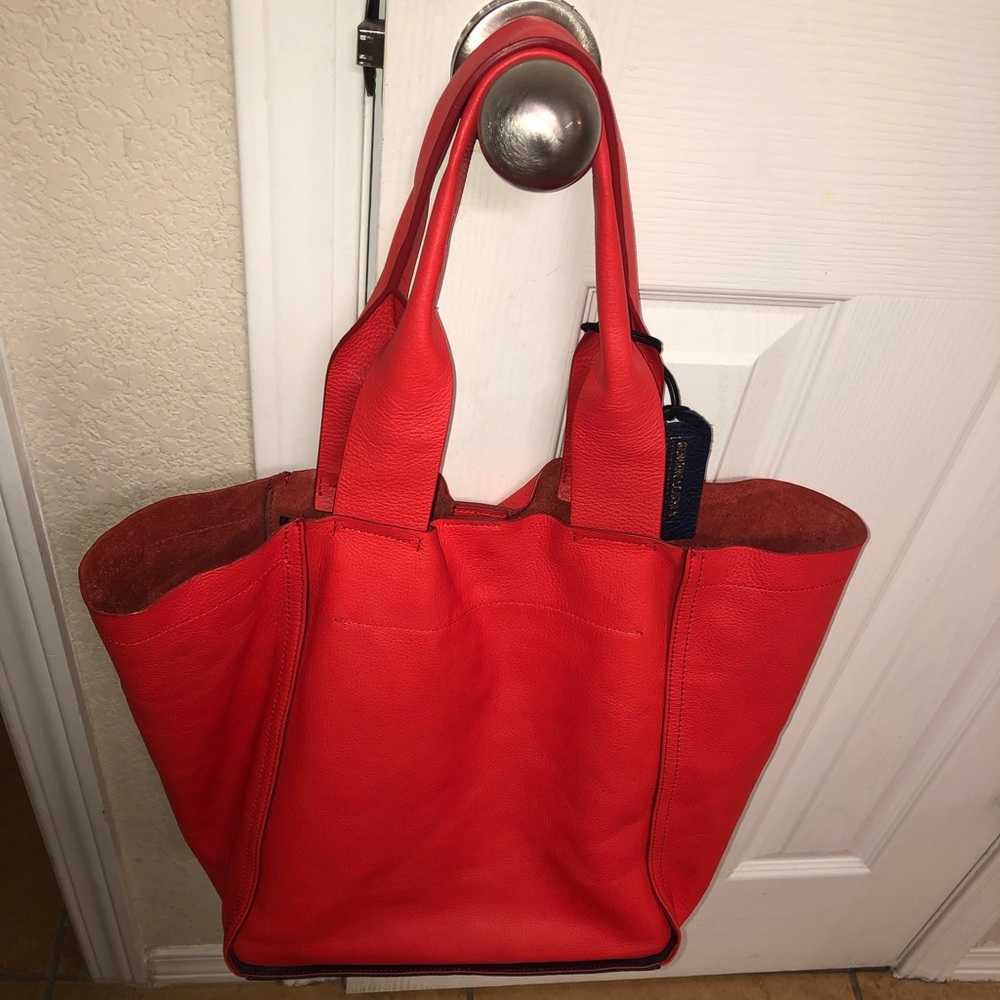 GAP leather tote